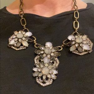 Baublebar Faux Crystal Costume Jewelry Necklace EUC